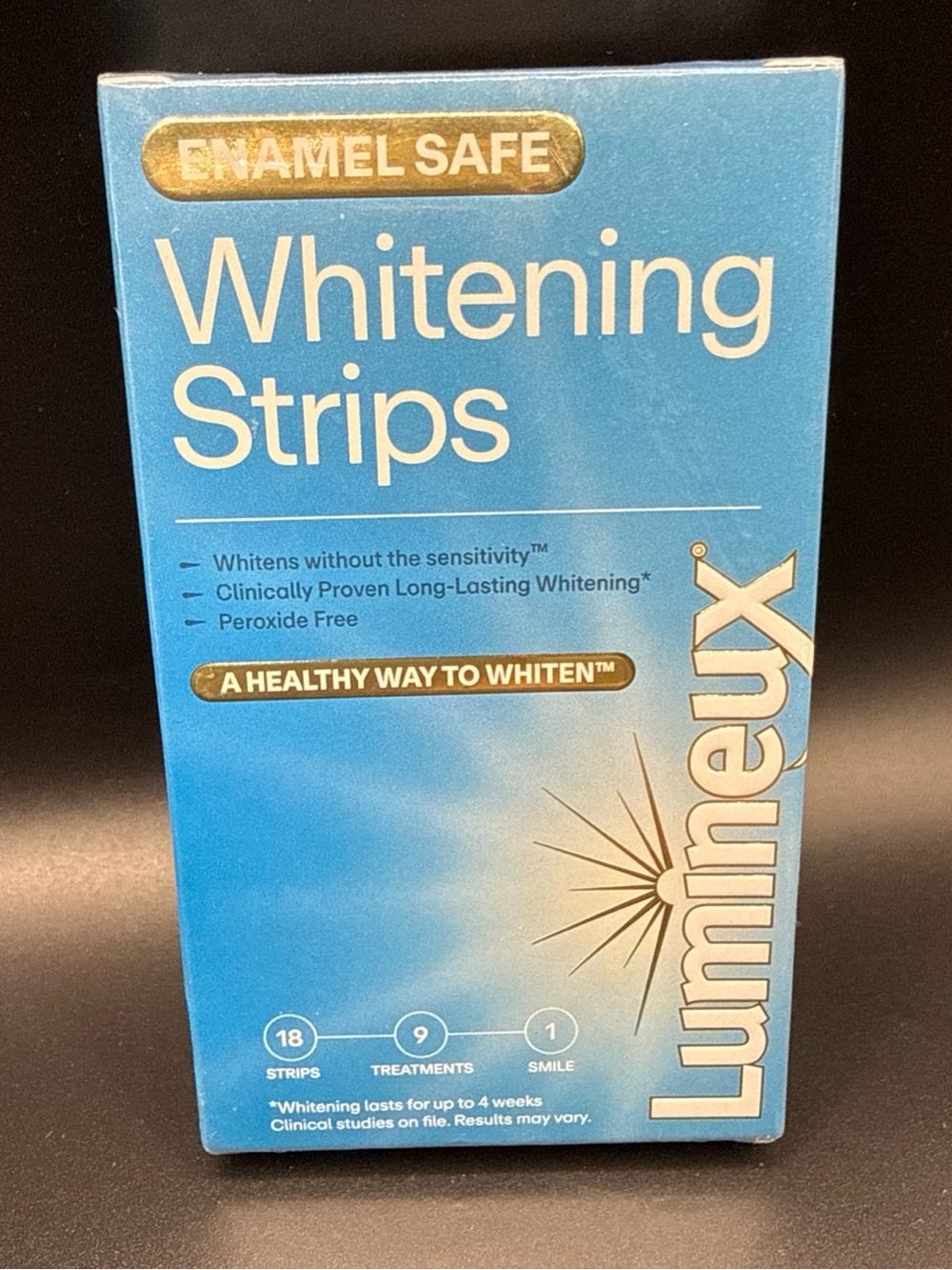Lumineux Whitening Strips - 9 treatments exp 3/2028